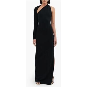 Two Lines by Marcella Milan One Shoulder Gown